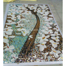 Artistic Picture Pattern Made of Mosaic Glass Tile (HMP821)